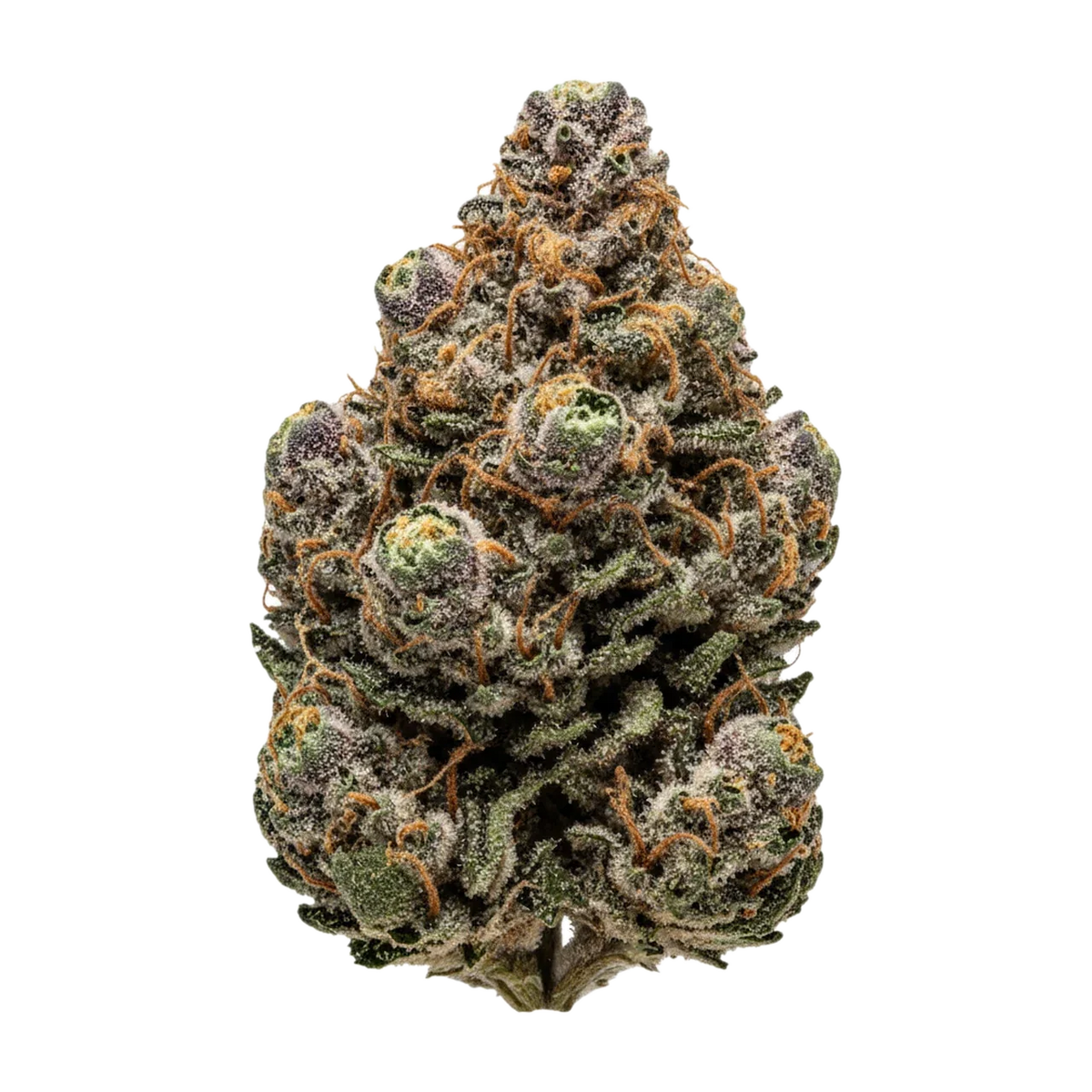 KI-generierte Illustration einer Cannabisblüte, zeigt nicht die tatsächliche Charge – 420 Compound BER "Berlin Berries"